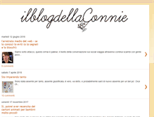 Tablet Screenshot of ilblogdellaconnie.com